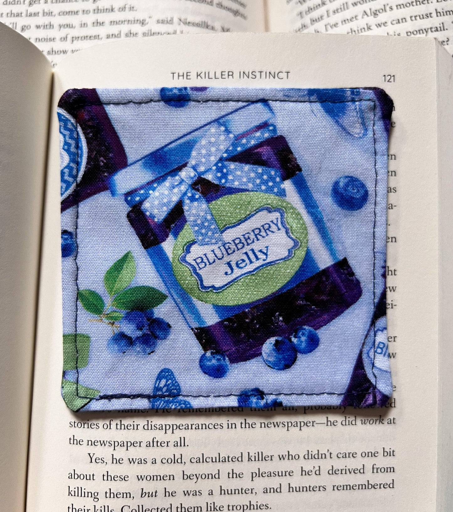 Blueberry Jam Corner Bookmark
