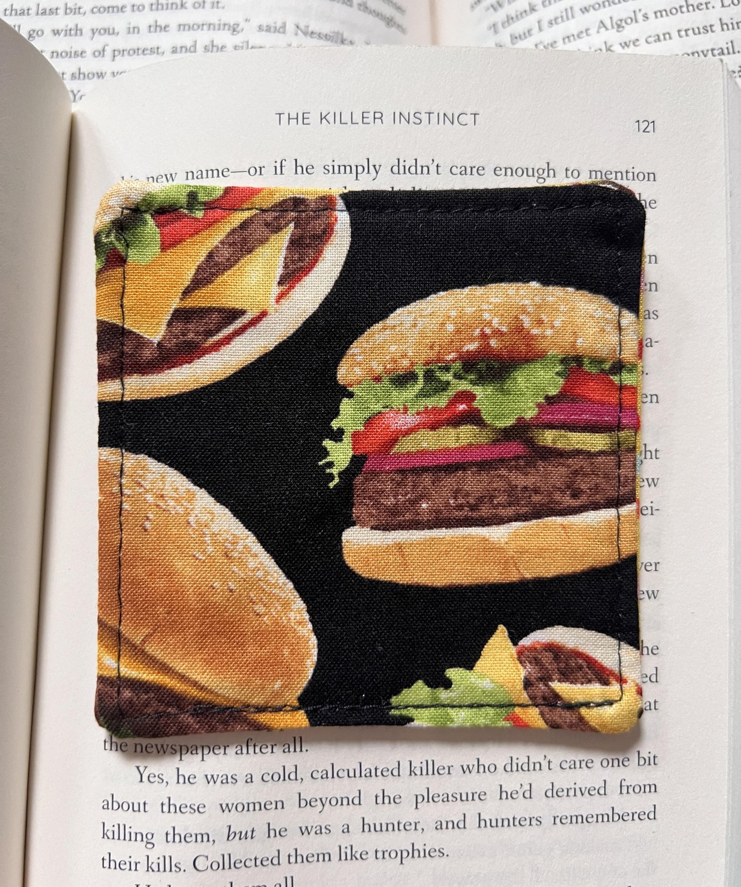 Cheeseburger Corner Bookmark