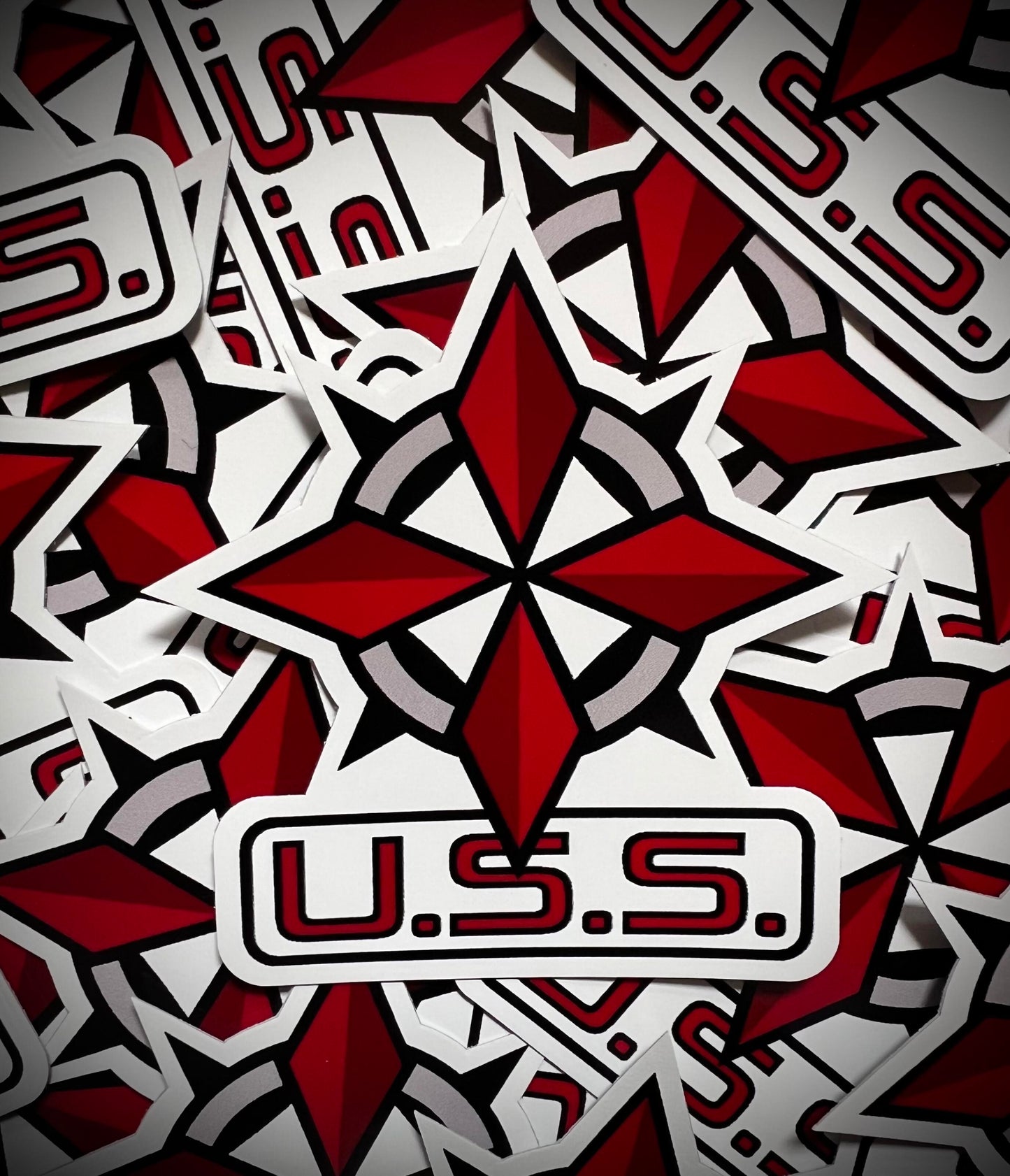 U.S.S. DieCut Vinyl Sticker
