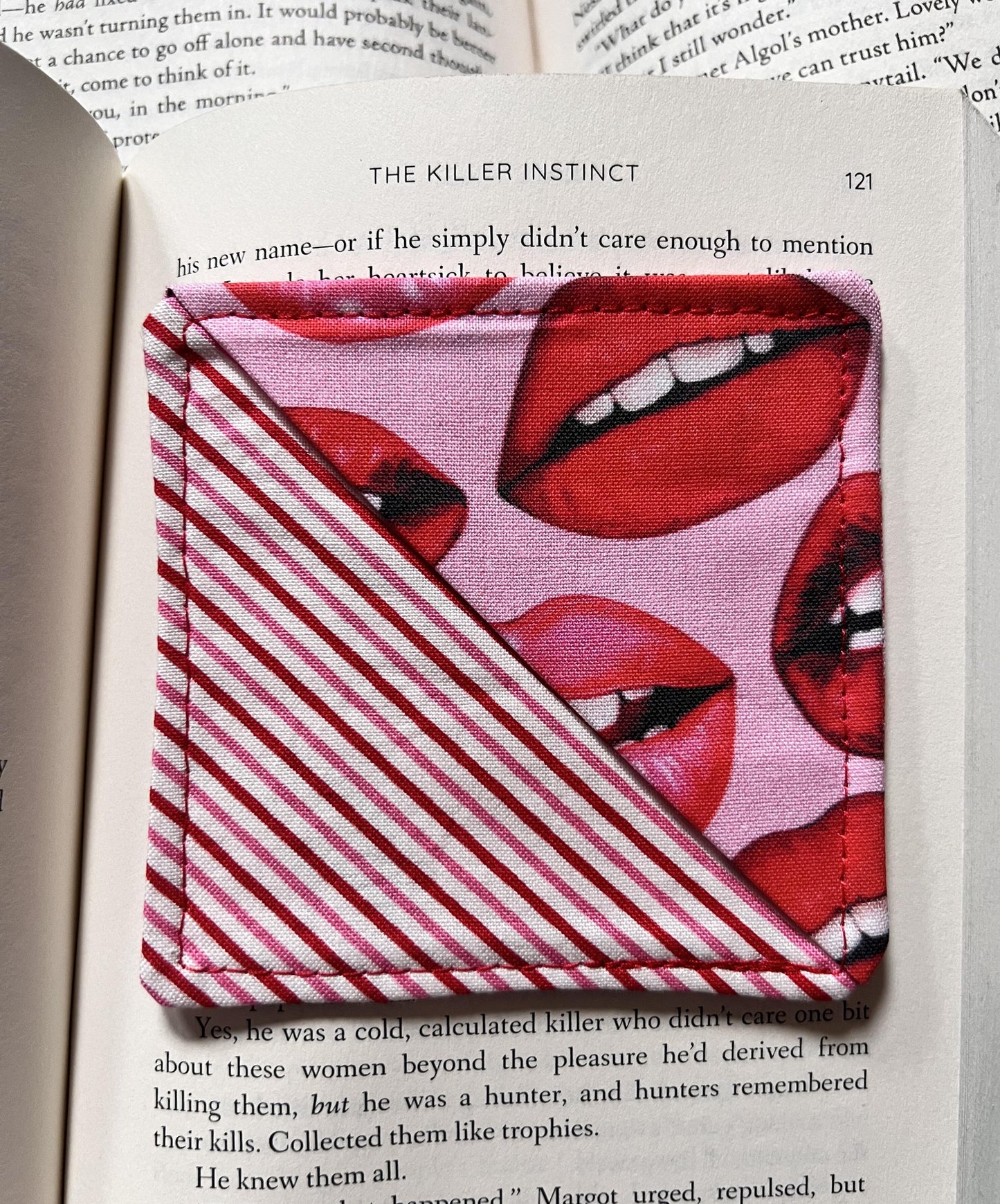 Lips Corner Bookmark