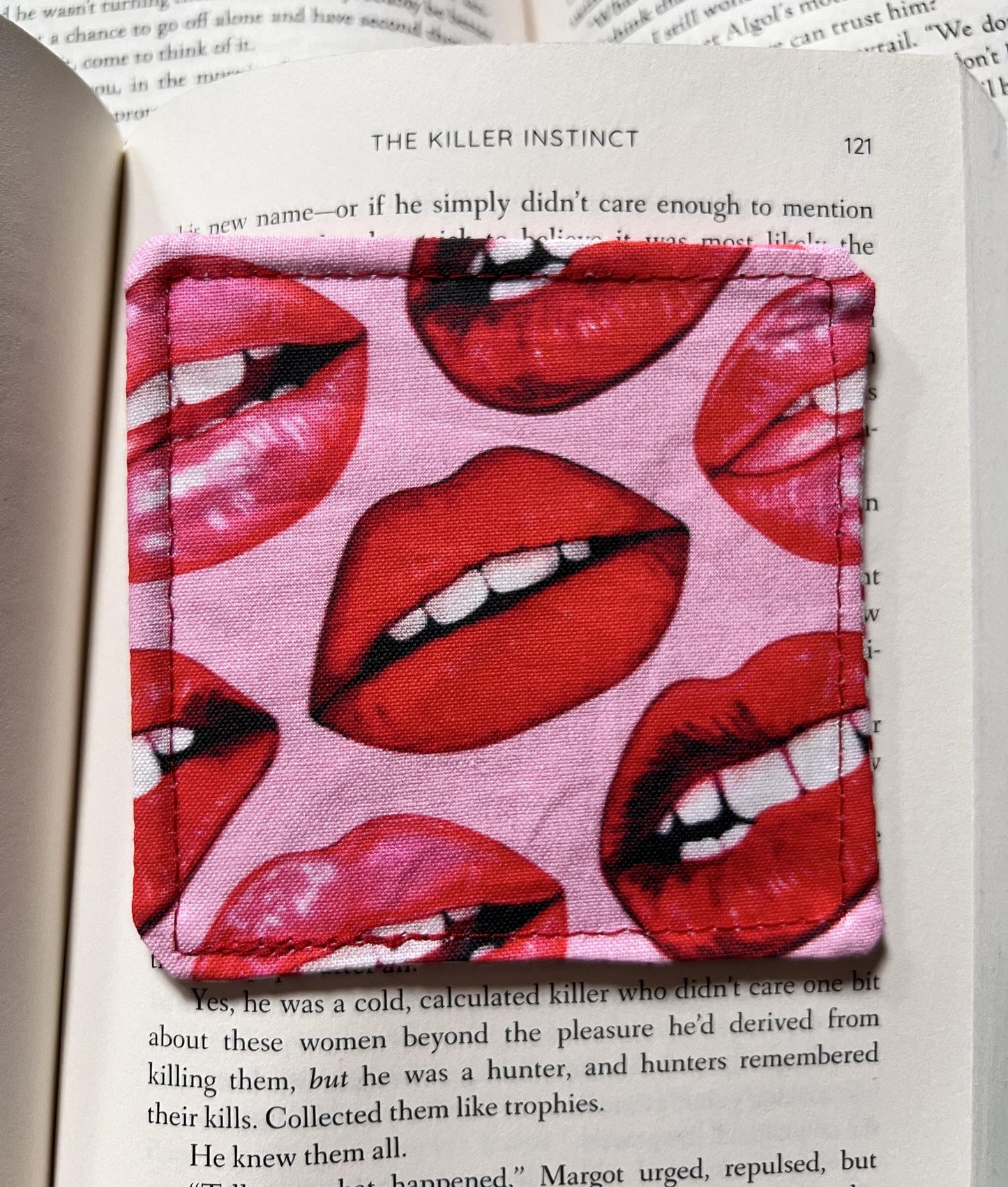 Lips Corner Bookmark