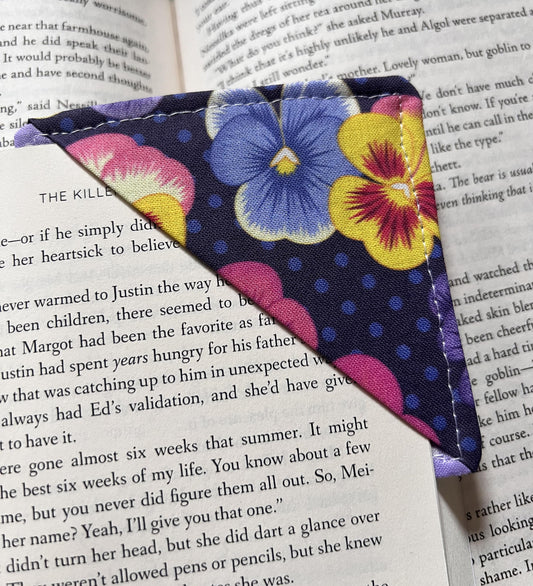 Pansy Corner Bookmark