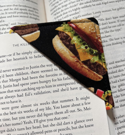 Cheeseburger Corner Bookmark