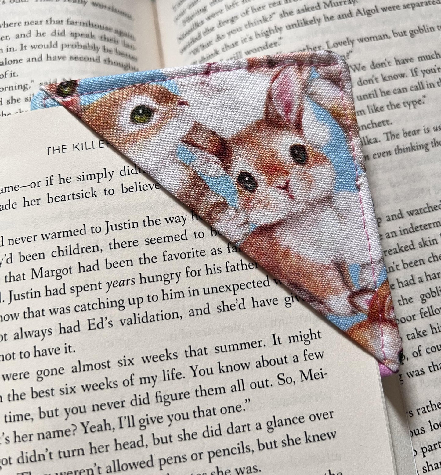 Bunnies Corner Bookmark