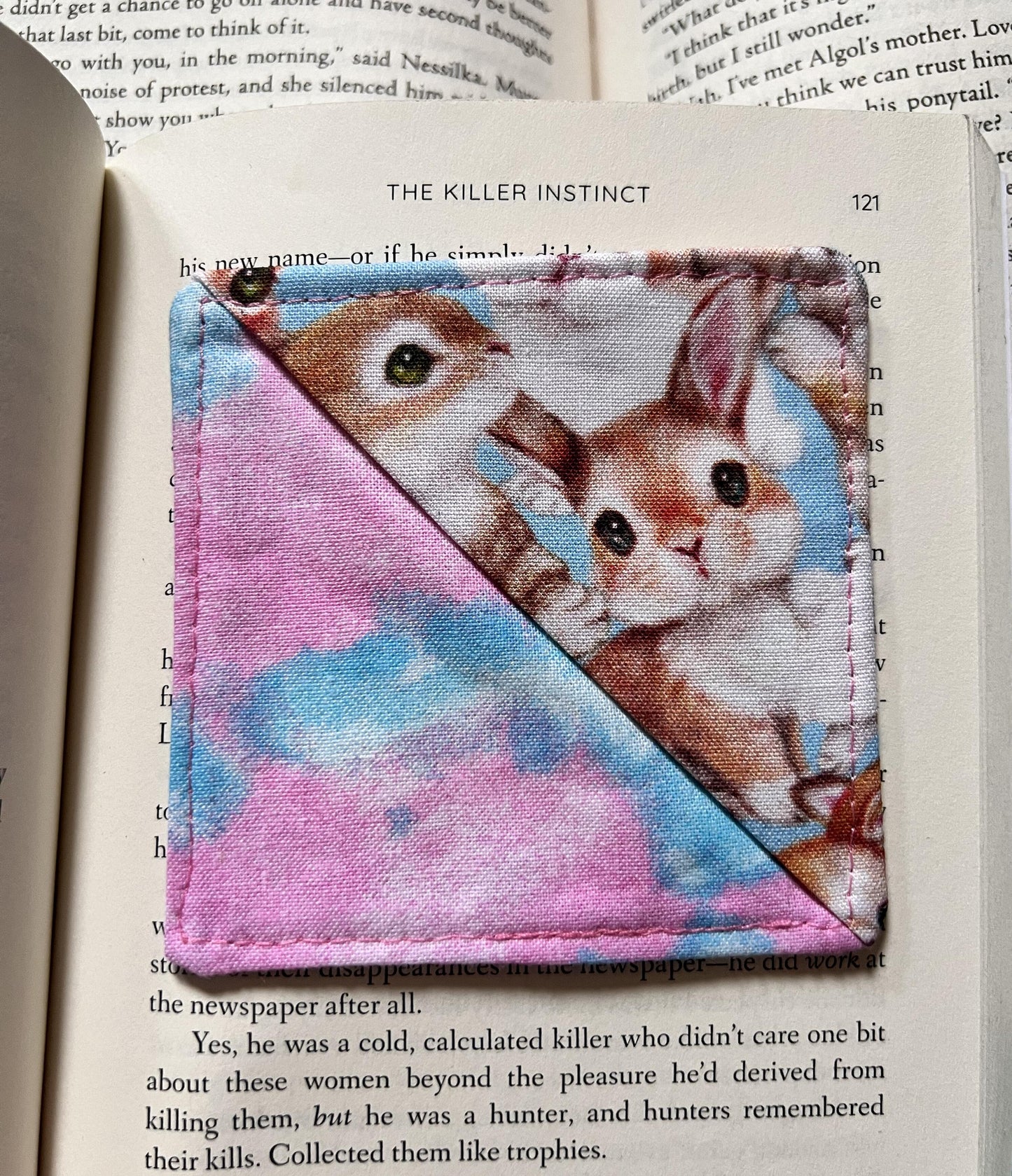 Bunnies Corner Bookmark