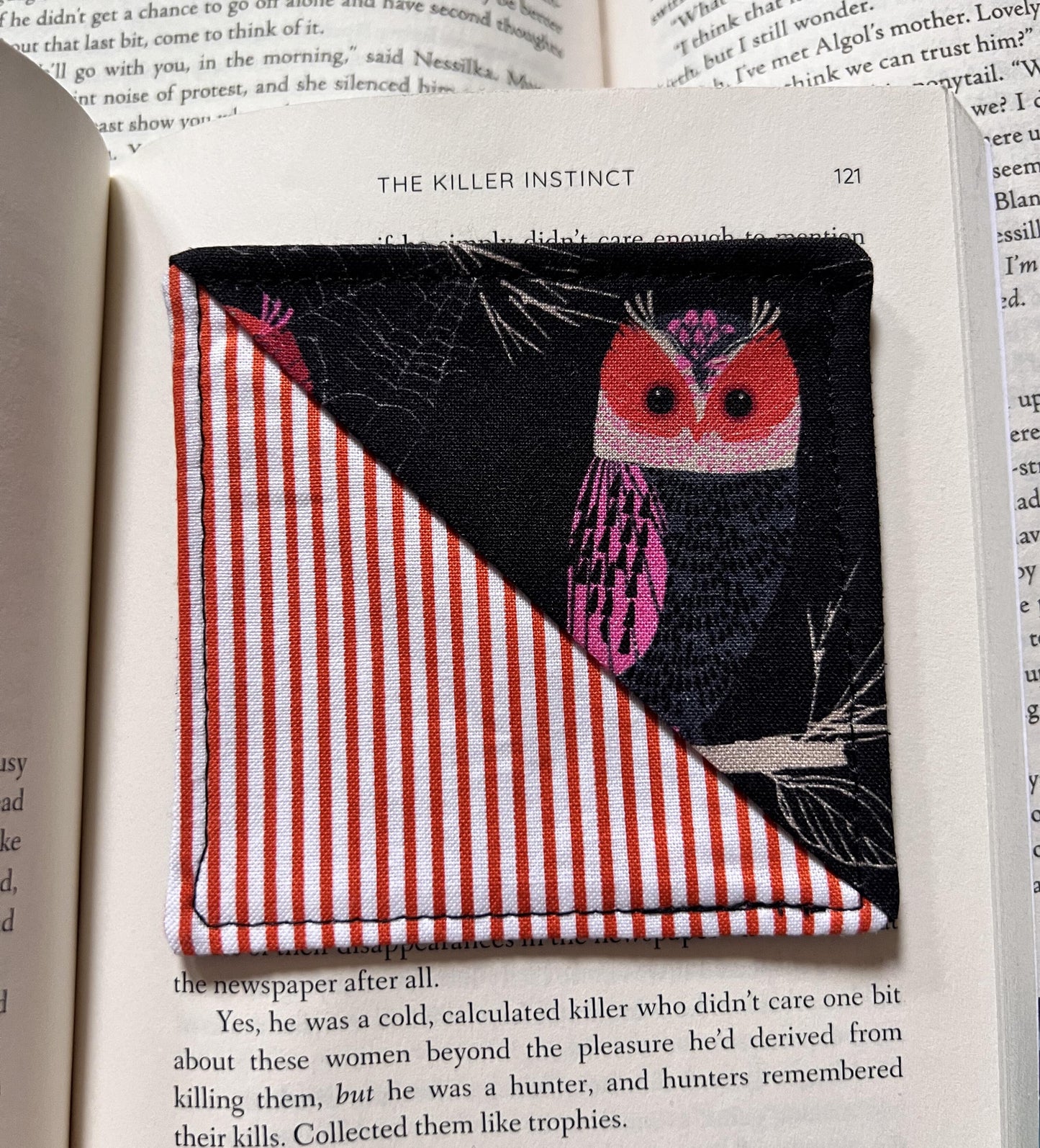 Owl Corner Bookmark