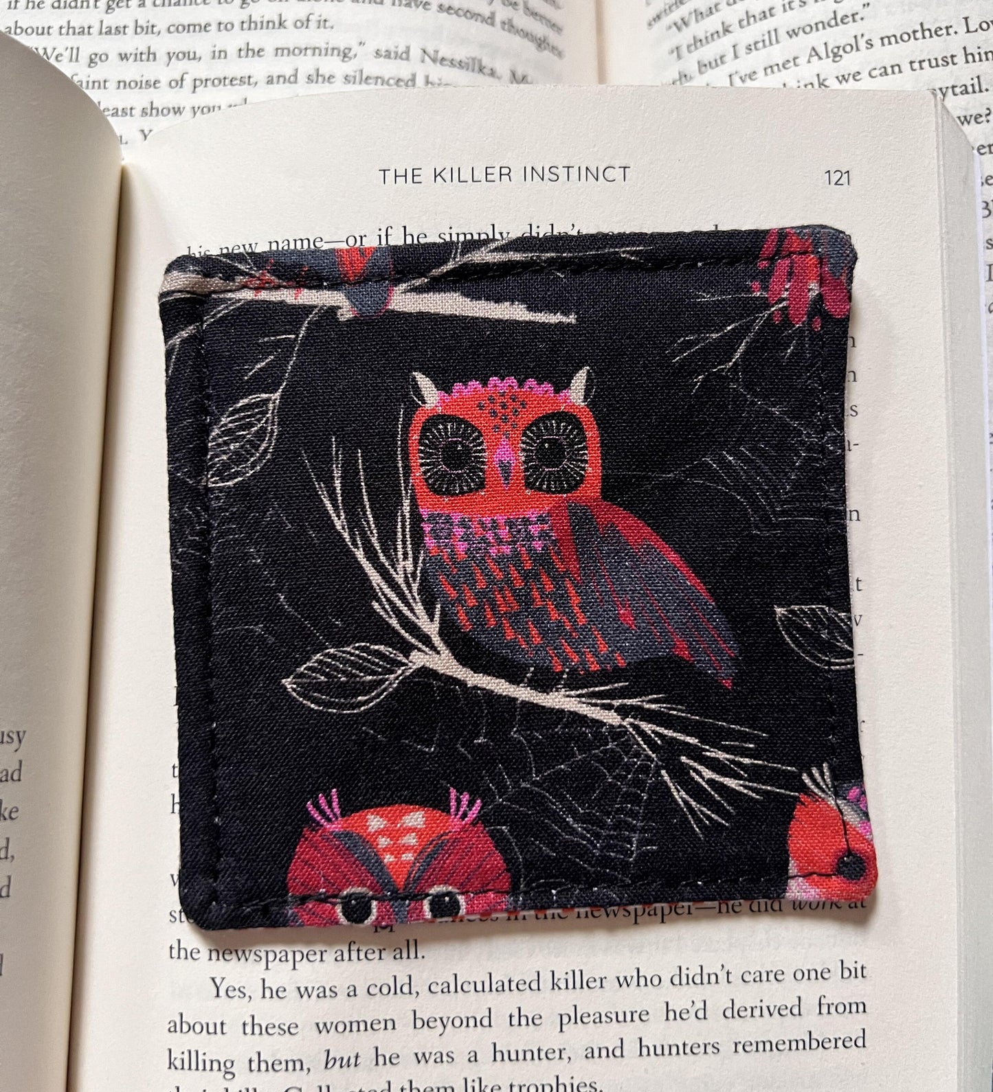 Owl Corner Bookmark