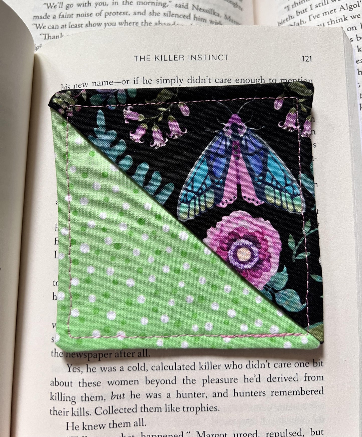 Moth Corner Bookmark