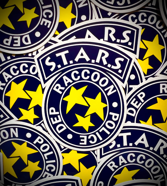 S.T.A.R.S. DieCut Vinyl Sticker