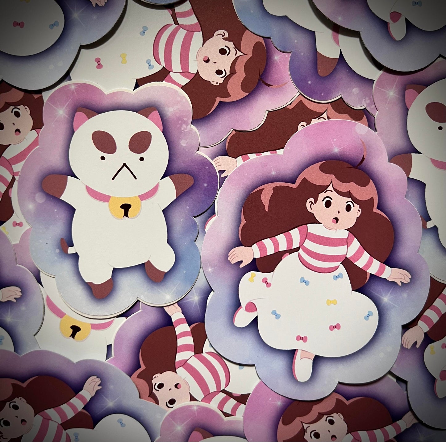 Bee & Puppycat Vinyl DieCut Sticker Duo