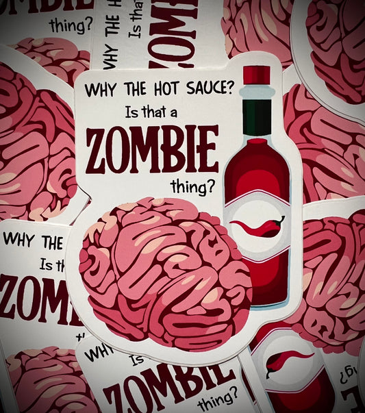 iZombie Vinyl DieCut Sticker