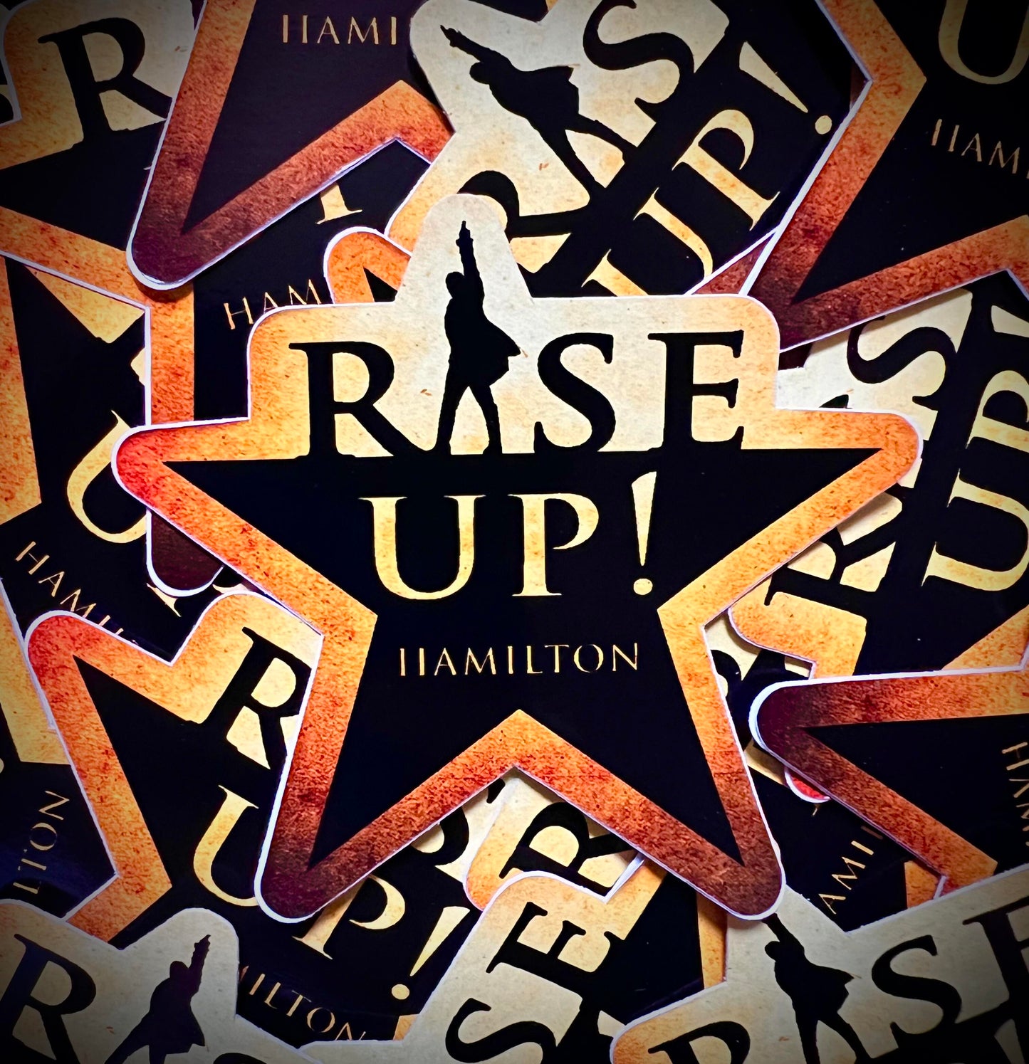 Hamilton Vinyl DieCut Sticker