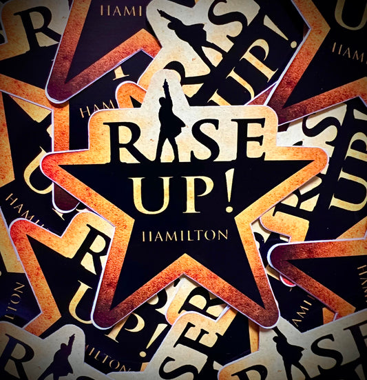Hamilton Vinyl DieCut Sticker