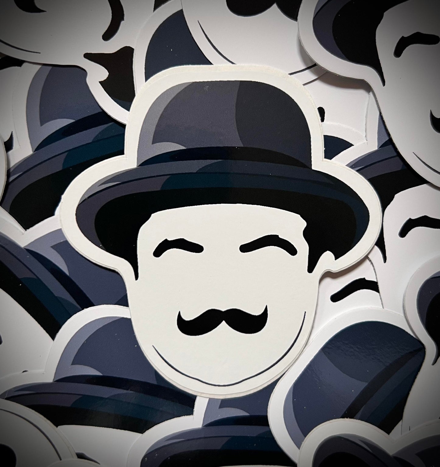 Poirot Vinyl DieCut Sticker